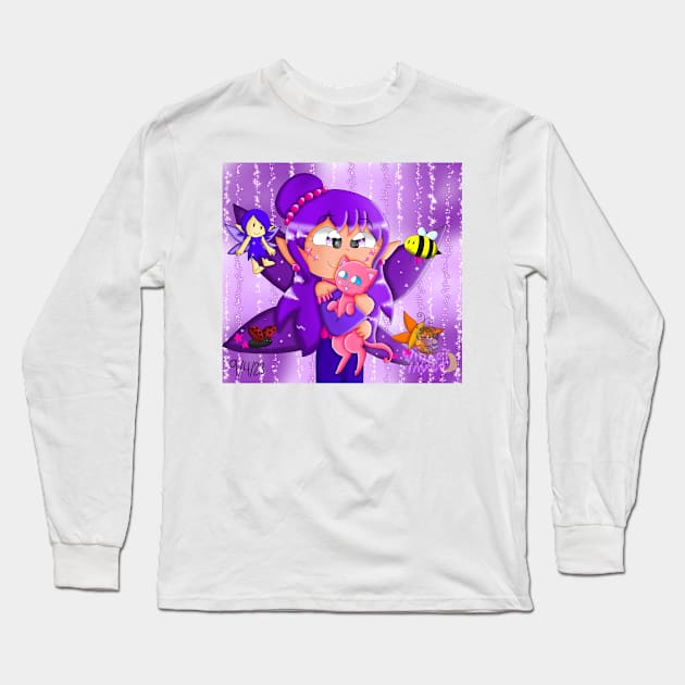 Althea and her friends Long Sleeve T-Shirt by Azaria’s Creative World 